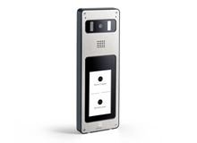 FLAT entrance panel inox audio-video 1/4 touch button FLAT entrance panel inox audio/video 1/4 touch button - art. Z1001 - InfinitePlay