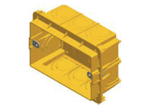 Back boxes 3 module for FLAT & NEXT Back boxes 3 module for FLAT & NEXT - IP Video Door Entry System - InfinitePlay