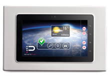 NEXT IP monitor 7", White, FLUSH MOUNT, with camera NEXT IP monitor 7" display White flush mount