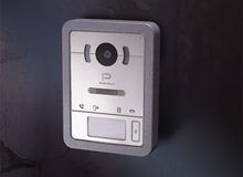 SMALL entrance panel inox audio-video 1 touch button