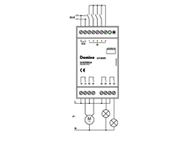 4 rele 4 IN 3M RIB Module